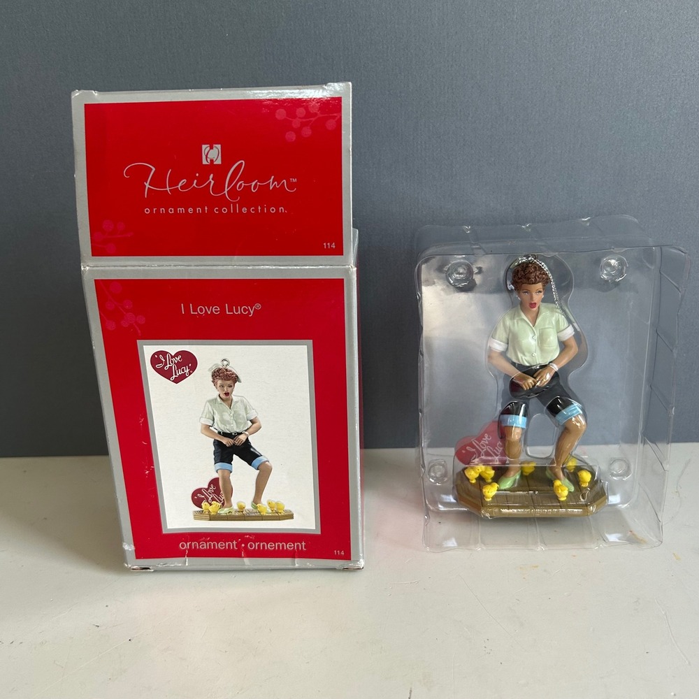 American Greetings Heirloom I Love Lucy Raises Chickens  Ornament 2010